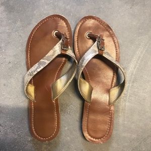 Aldo Snake Skin Sandals